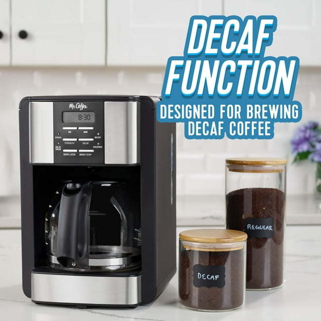 12 Cup Speed Brew Coffee Maker with Decaf Function