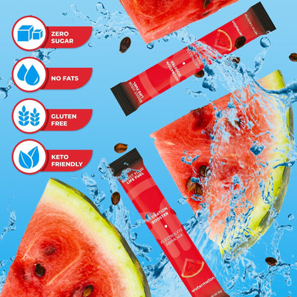 Hydration Packets Watermelon Electrolytes Powder 30 Sticks