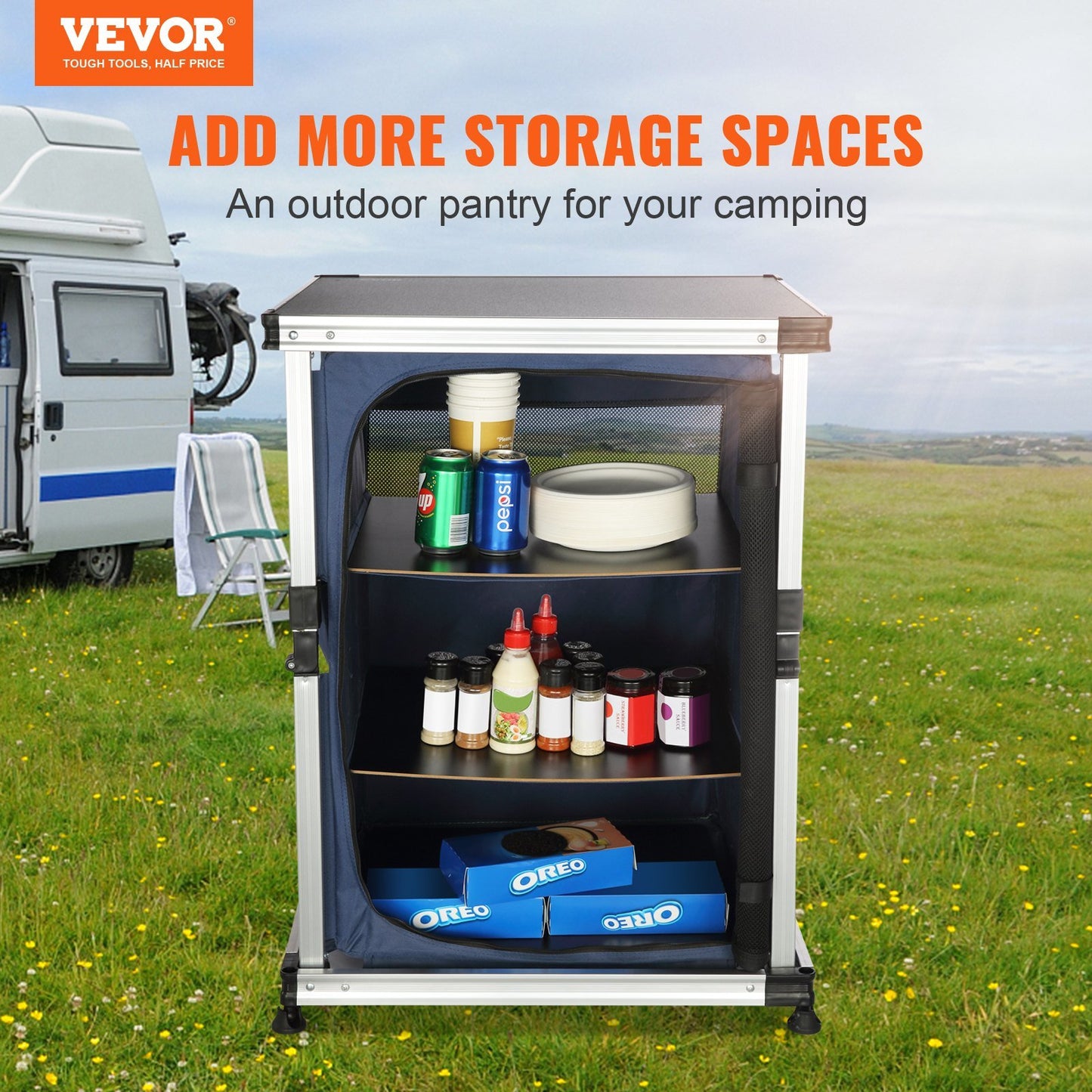 VEVOR Camping Kitchen Table