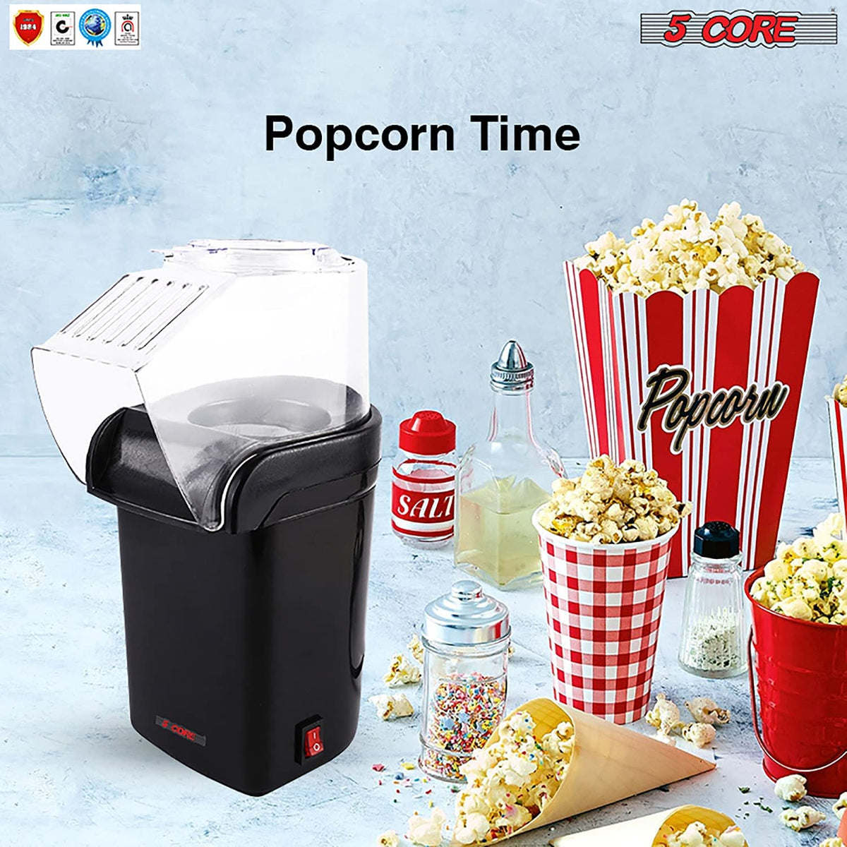 5 Core Hot Air Popcorn Popper Machine