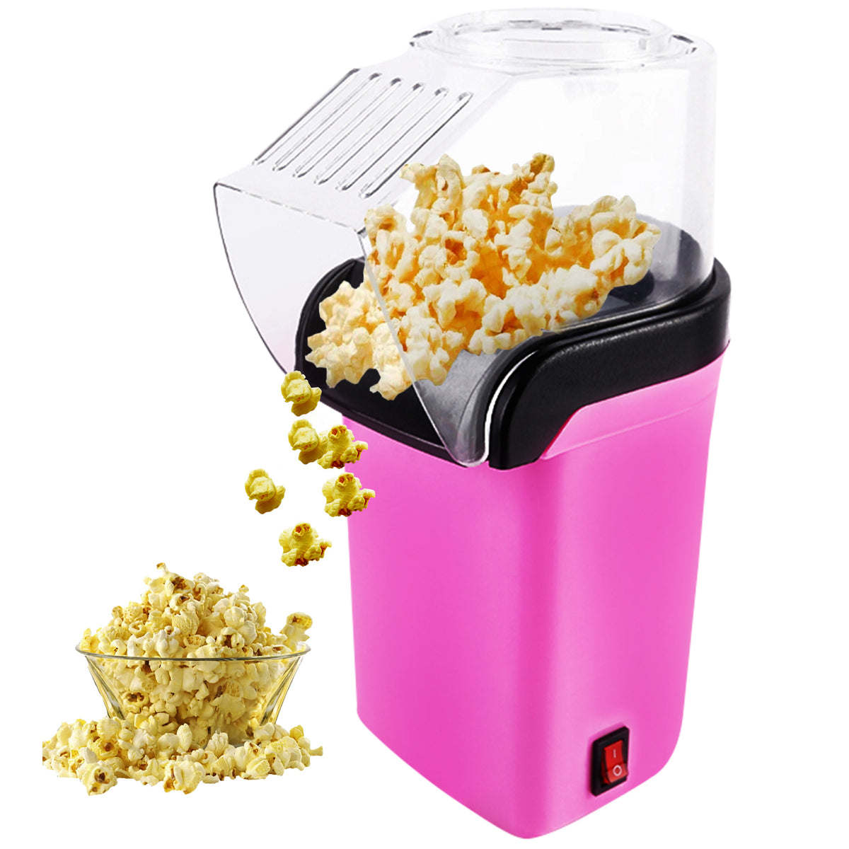 5 Core Hot Air Popcorn Popper Machine