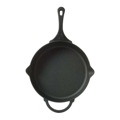 Timeless Beauty Pre-Seasoned Plus 12" Cast Iron Fry Pan