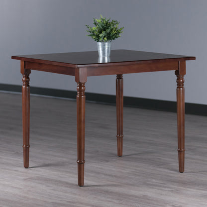 Mornay Square Dining Table; Walnut