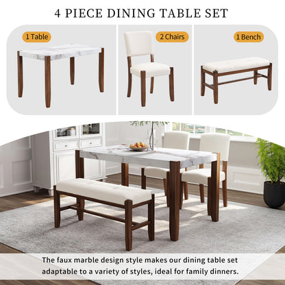 4-Piece Modern Dining Furniture Set