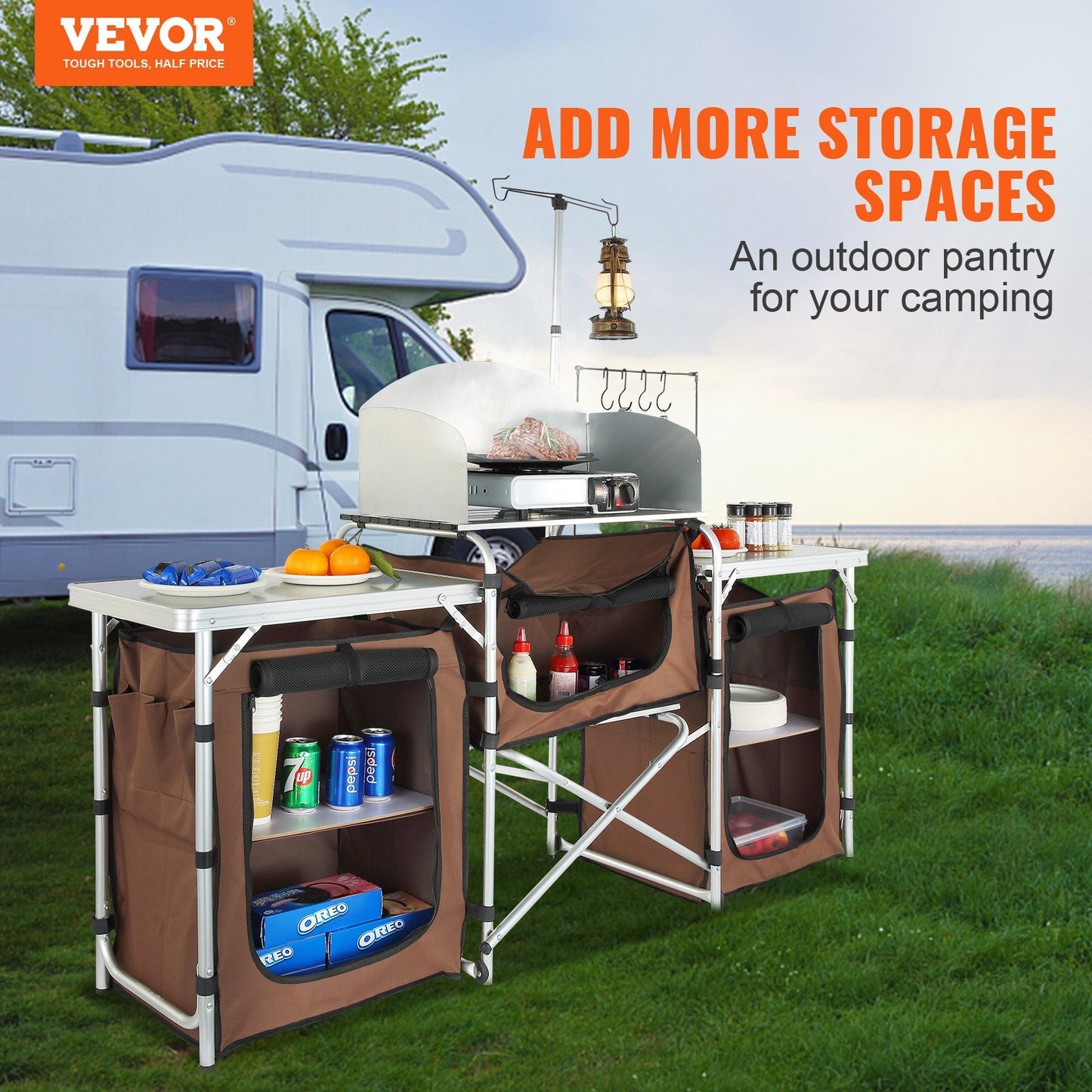 VEVOR Camping Kitchen Table