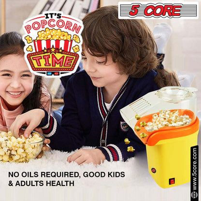 5 Core Hot Air Popcorn Popper Machine