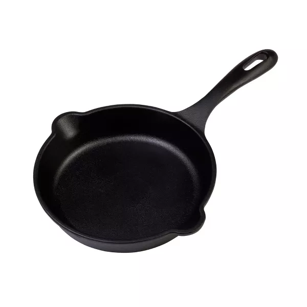 6.5"& 10" Preseasoned Cast Iron Skillet Set