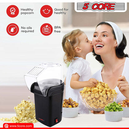 5 Core Hot Air Popcorn Popper Machine