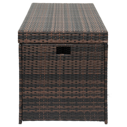 Simple And Practical Outdoor Deck Box Storage Box Brown Gradient