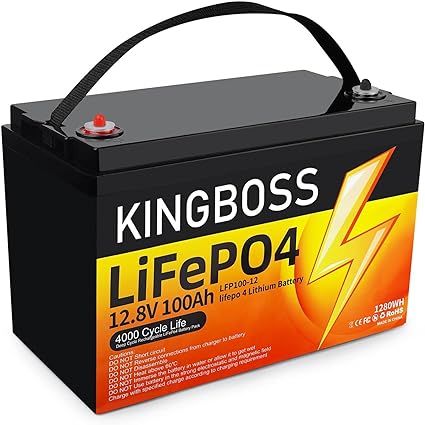 12V 100Ah LiFePO4 Battery