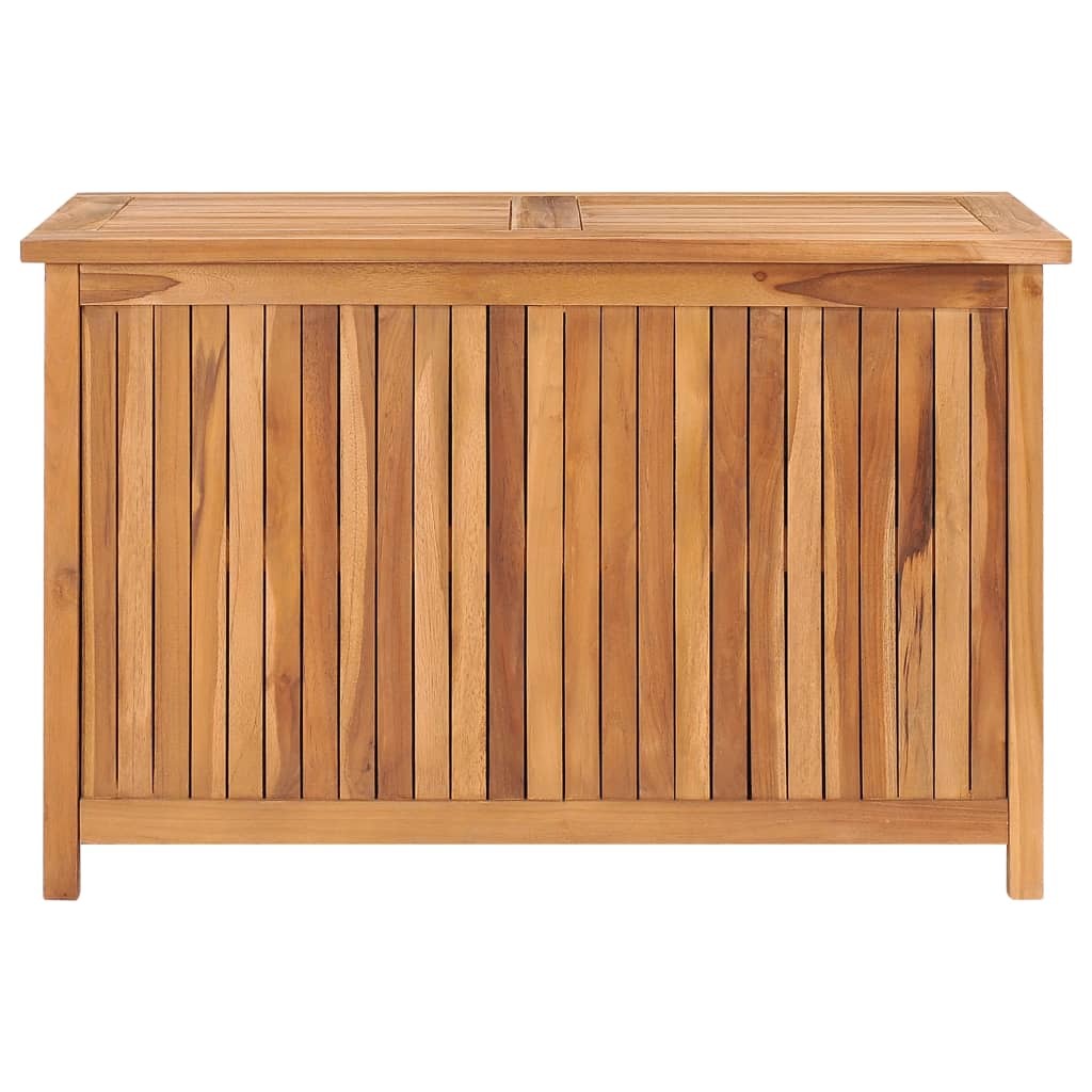 Patio Storage Box 35.4"x19.7"x22.8" Solid Teak Wood