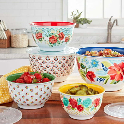 Melamine Mixing Bowl Set, 10 Piece Set