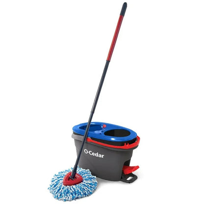 EasyWring RinseClean Spin Mop and Bucket System, Hands-Free System