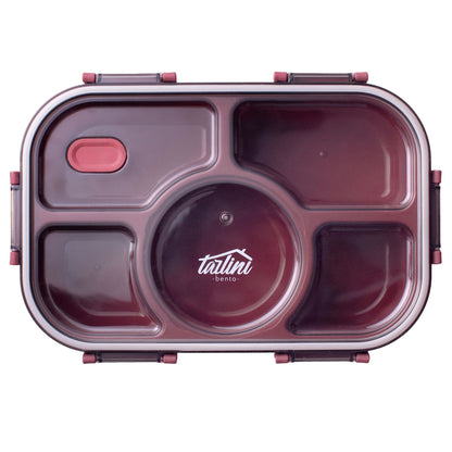 Pink Bento Box Leak Proof BPA Free 5 Compartment