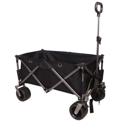 Folding Wagon, Heavy Duty Utility Beach Wagon Cart