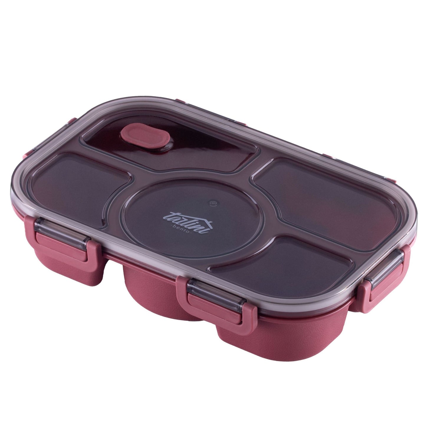 Pink Bento Box Leak Proof BPA Free 5 Compartment