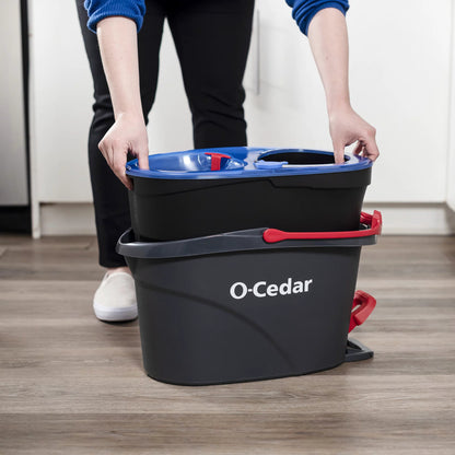 EasyWring RinseClean Spin Mop and Bucket System, Hands-Free System