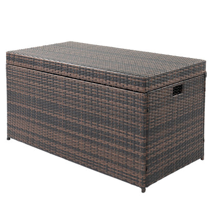 Simple And Practical Outdoor Deck Box Storage Box Brown Gradient