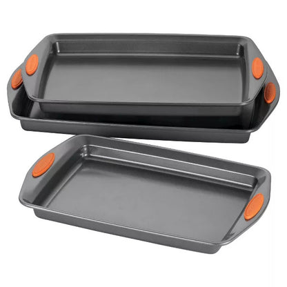 3 Piece Baking and Cookie Pan Set