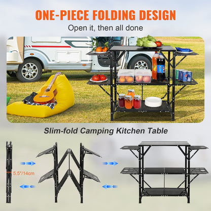 VEVOR Camping Kitchen Table