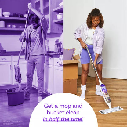 Power Mop Wood Mop Kit for Wood Floor Cleaning