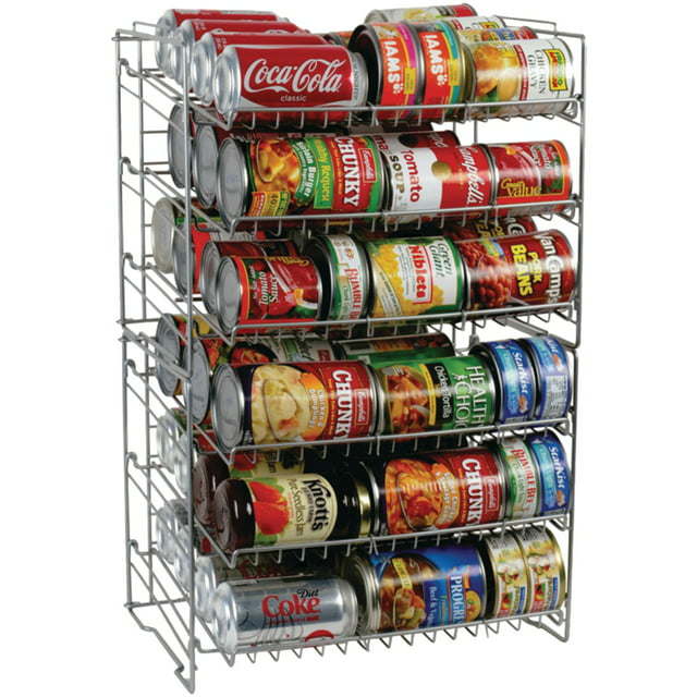 6-Tier Gravity Fed Canrack Kitchen Cabinet Organizer