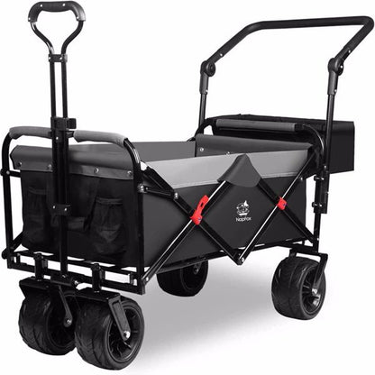 Collapsible Heavy Duty Beach Wagon Cart