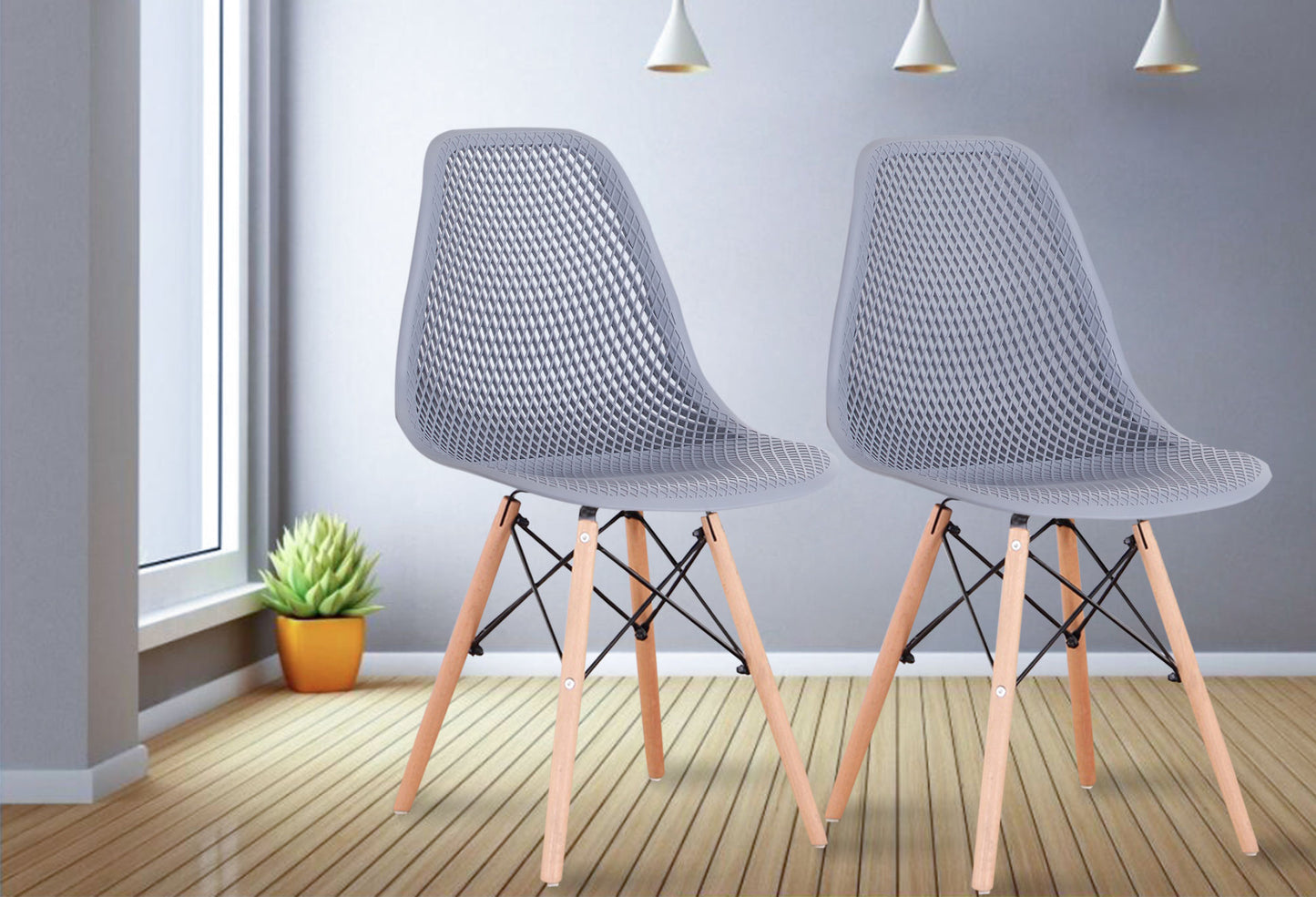 Set of 4 Modern Style Dining Chair