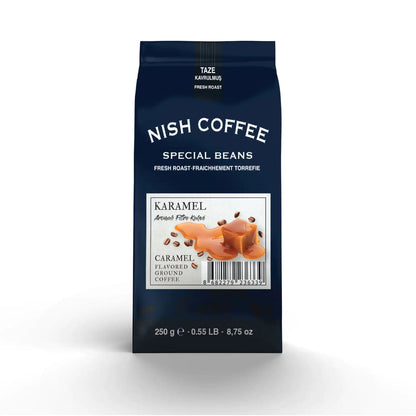 Nish Caramel Flavored Filter Coffee 250 Gr