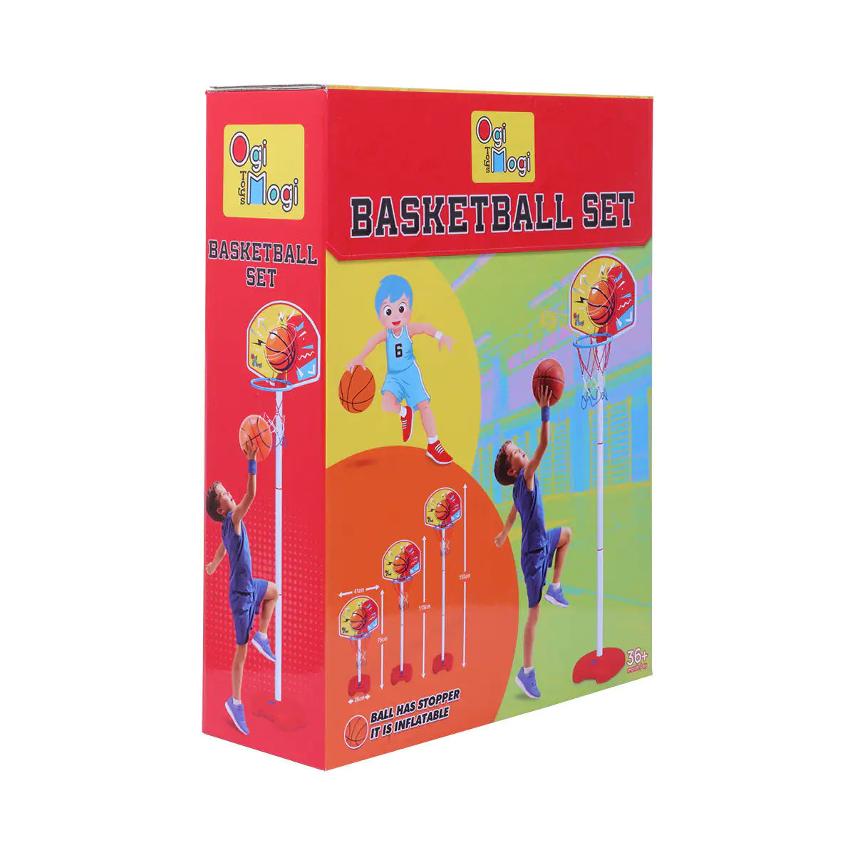 Ogi Mogi Toys Basketball Set