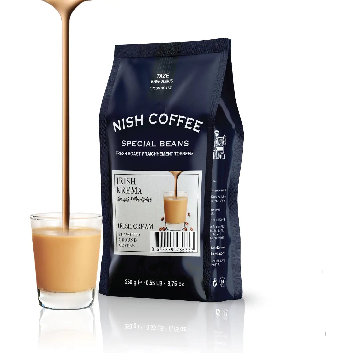 Nish Irish Cream Flavored Filter Coffee 250 Gr