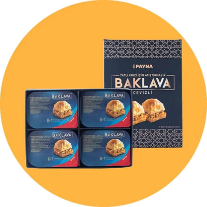 Payna Walnut Baklava 4-pack box