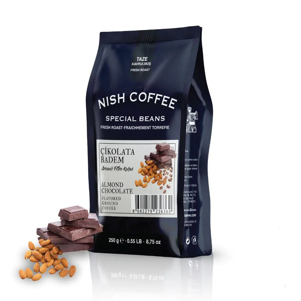 Nish Chocolate Almond Flavored Filter Coffee 250 Gr