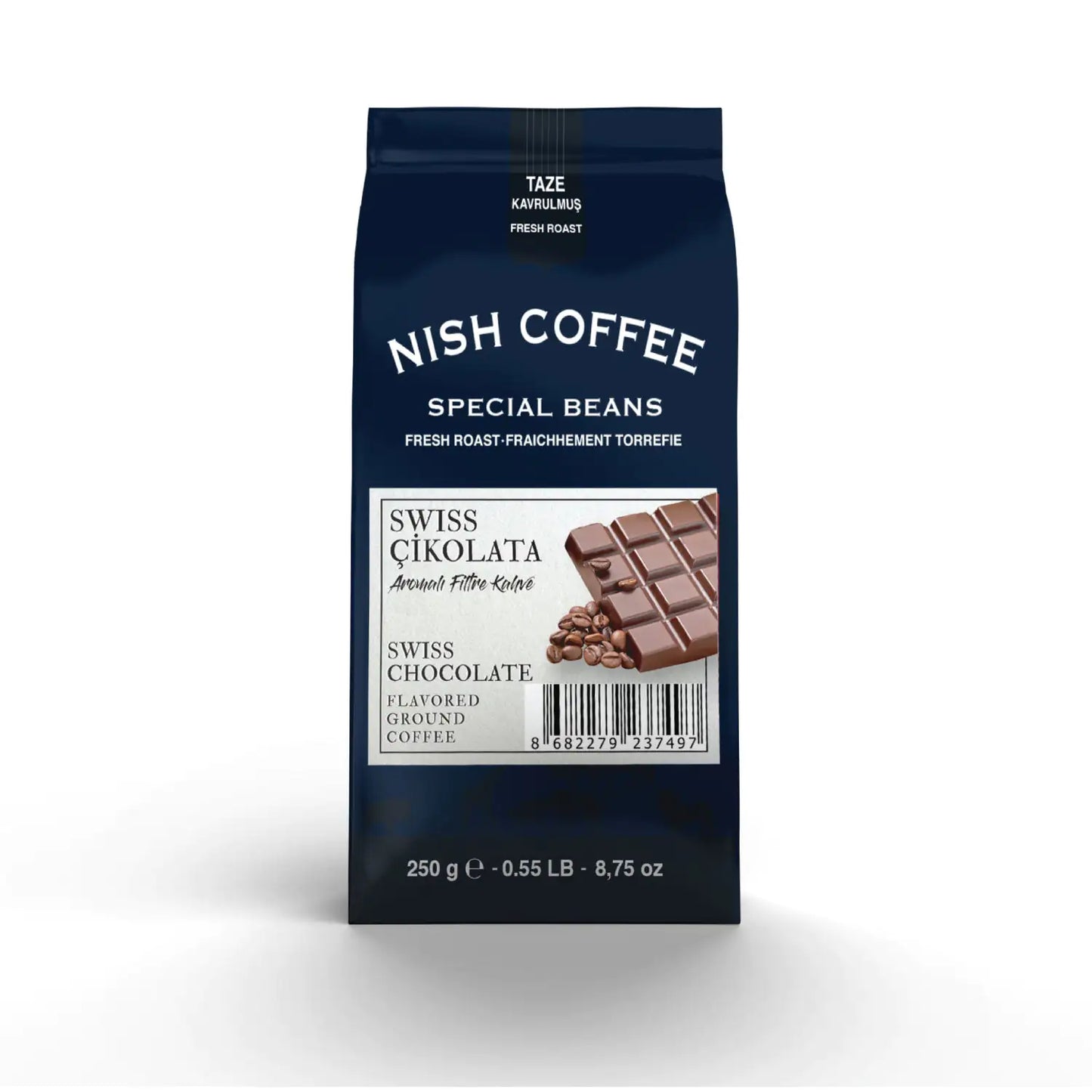 Nish Swiss Chocolate Flavored Filter Coffee 250 Gr