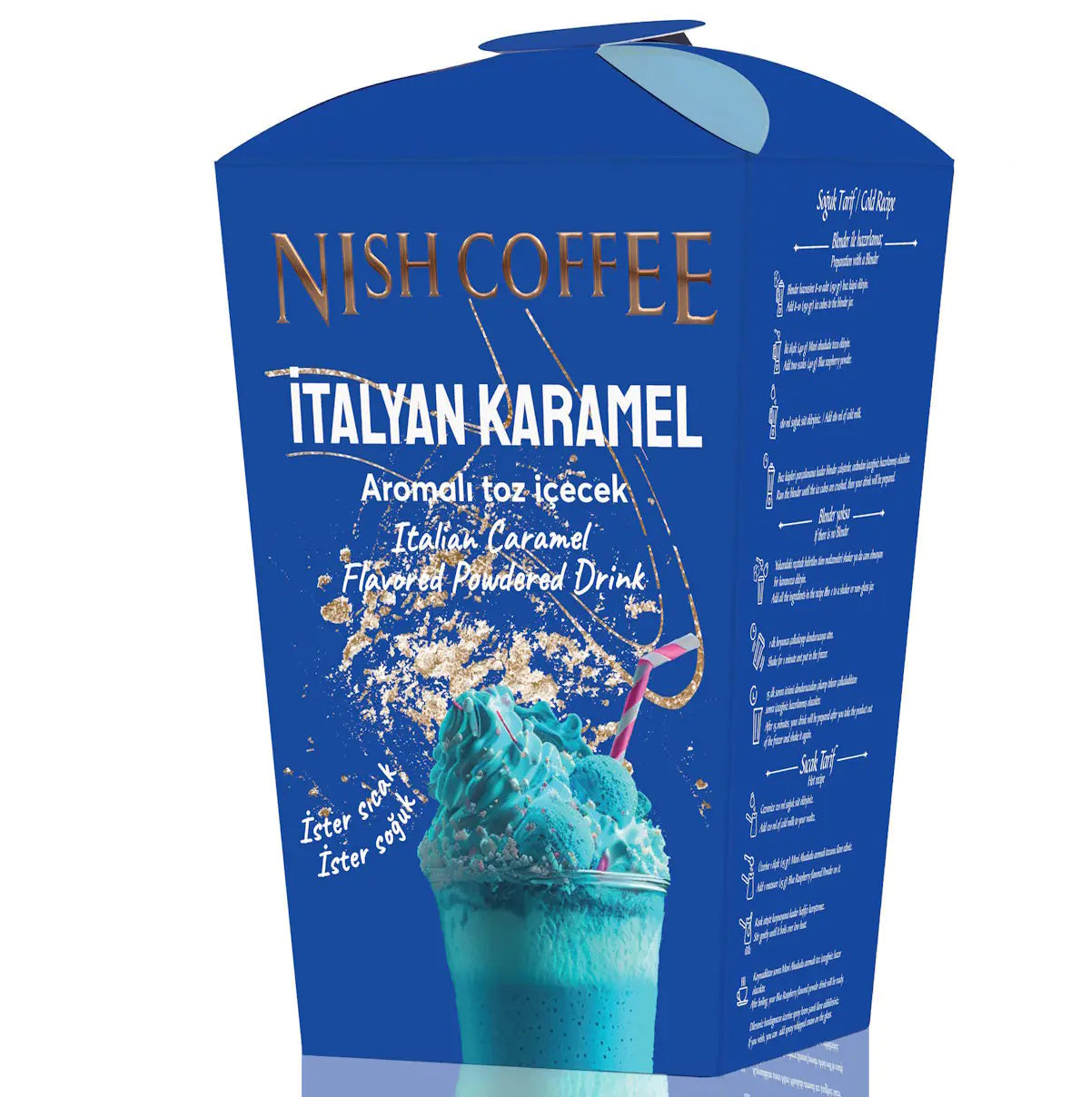 Nish Flavored Powder Drink İtalian Caramel 250 Gr