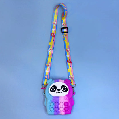 Ogi Mogi Toys Colorful Panda Shoulder Bag